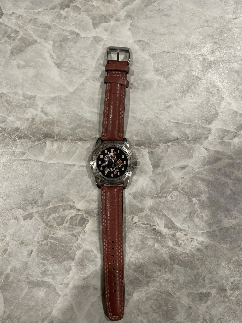 Vintage Cal Ripken Jr. Baltimore Orioles Watch Leather Band
